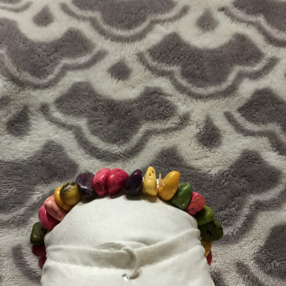 Multi Colored Cross bracelet - Picture 2 of 2